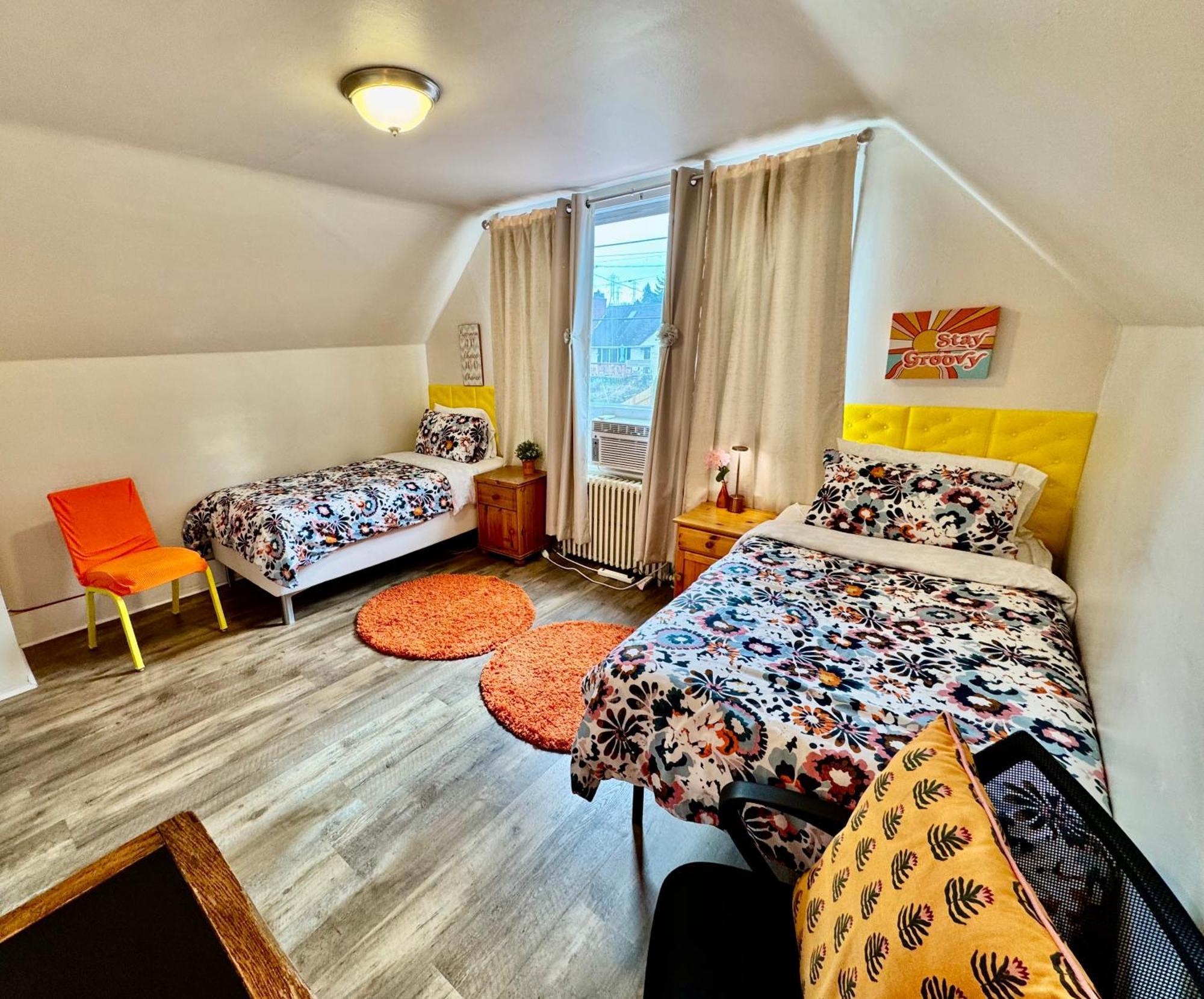 Private Room With Two Twin Beds Air Conditioning And Shared Bathrooms Located Near Seatac Airport And Downtown Seattle Dış mekan fotoğraf